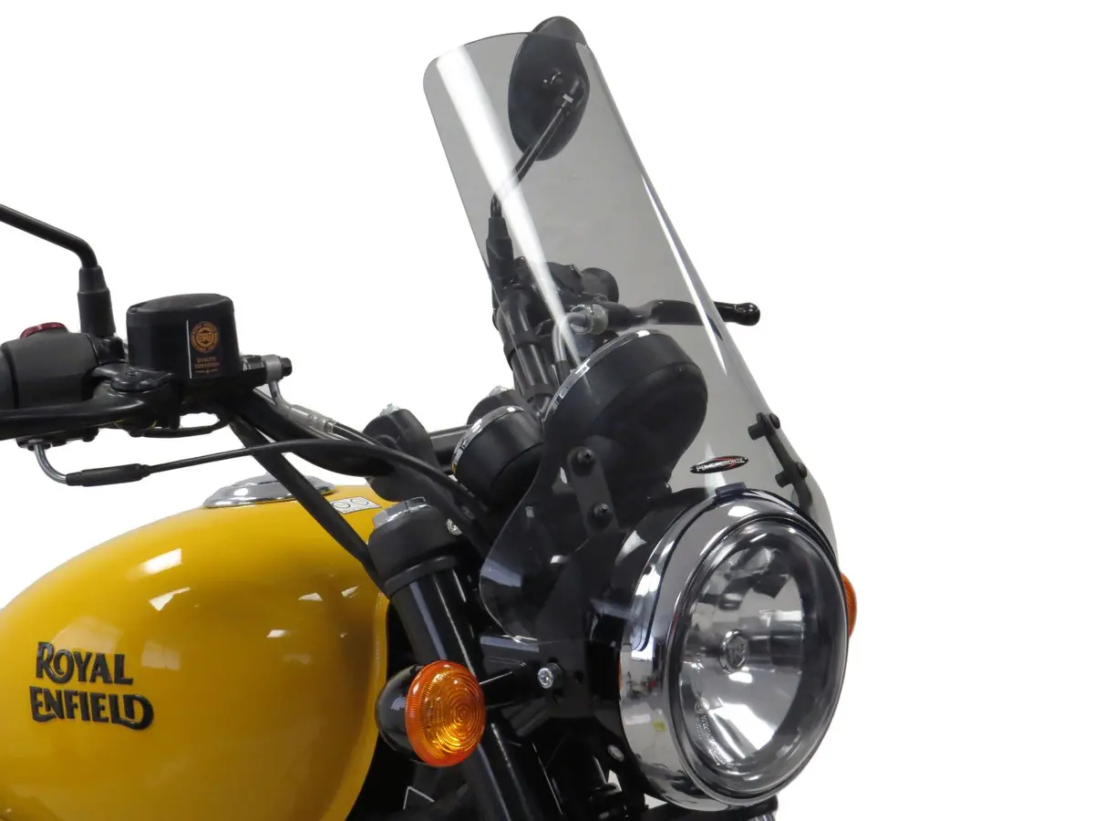 Royal Enfield Meteor 350 21-2023 Light Tint (325Mm High) Light Screen Powerbronze. 2