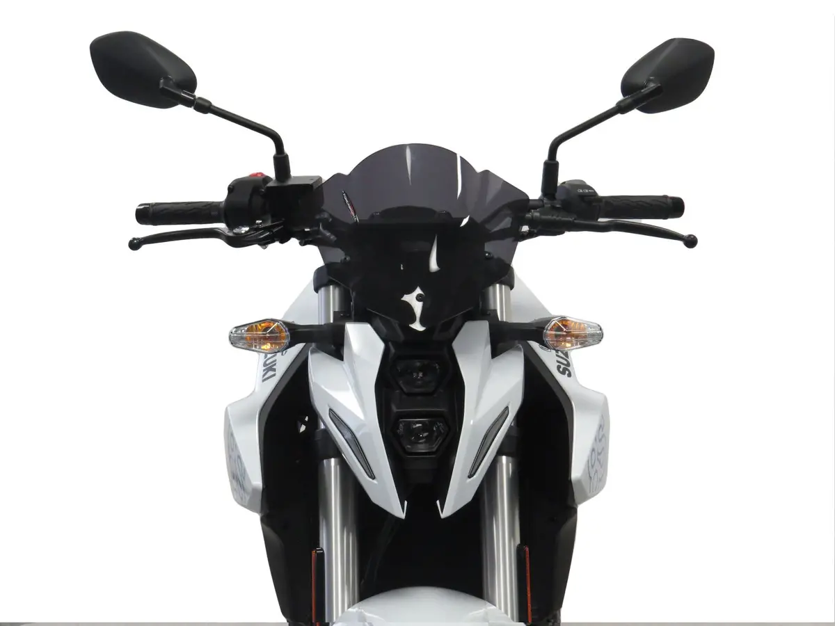 Suzuki Gsx-8S  Solid Black Light Screen (245Mm High) Powerbronze.Rrp £110 1