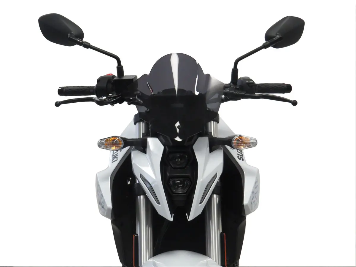 Suzuki Gsx-8S  Solid Black Light Screen (270Mm High) Powerbronze.Rrp £110 1