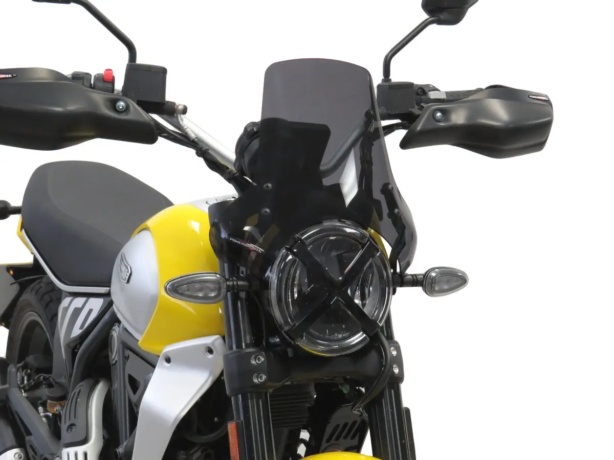 Ducati Scrambler 800  23-25  Dark Tint Light Screen (230Mm High) Powerbronze.Rrp £110 1