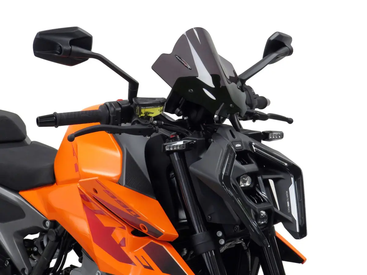 Ktm 990 Duke   2024-2025  Dark Tint Light Screen 260Mm High By Powerbronze.Rrp £110 1