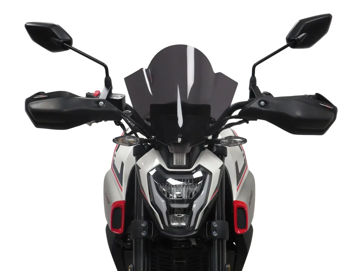 Kove 125R 2024-2025 Dark Tint Light Screen 320Mm High By Powerbronze.Rrp £110 2