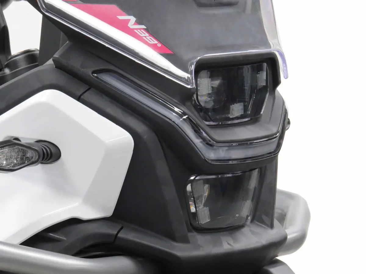 Cf Moto 450 Mt Explore 24-25 Clear Headlight Protectors By Powerbronze Rrp £36) 1