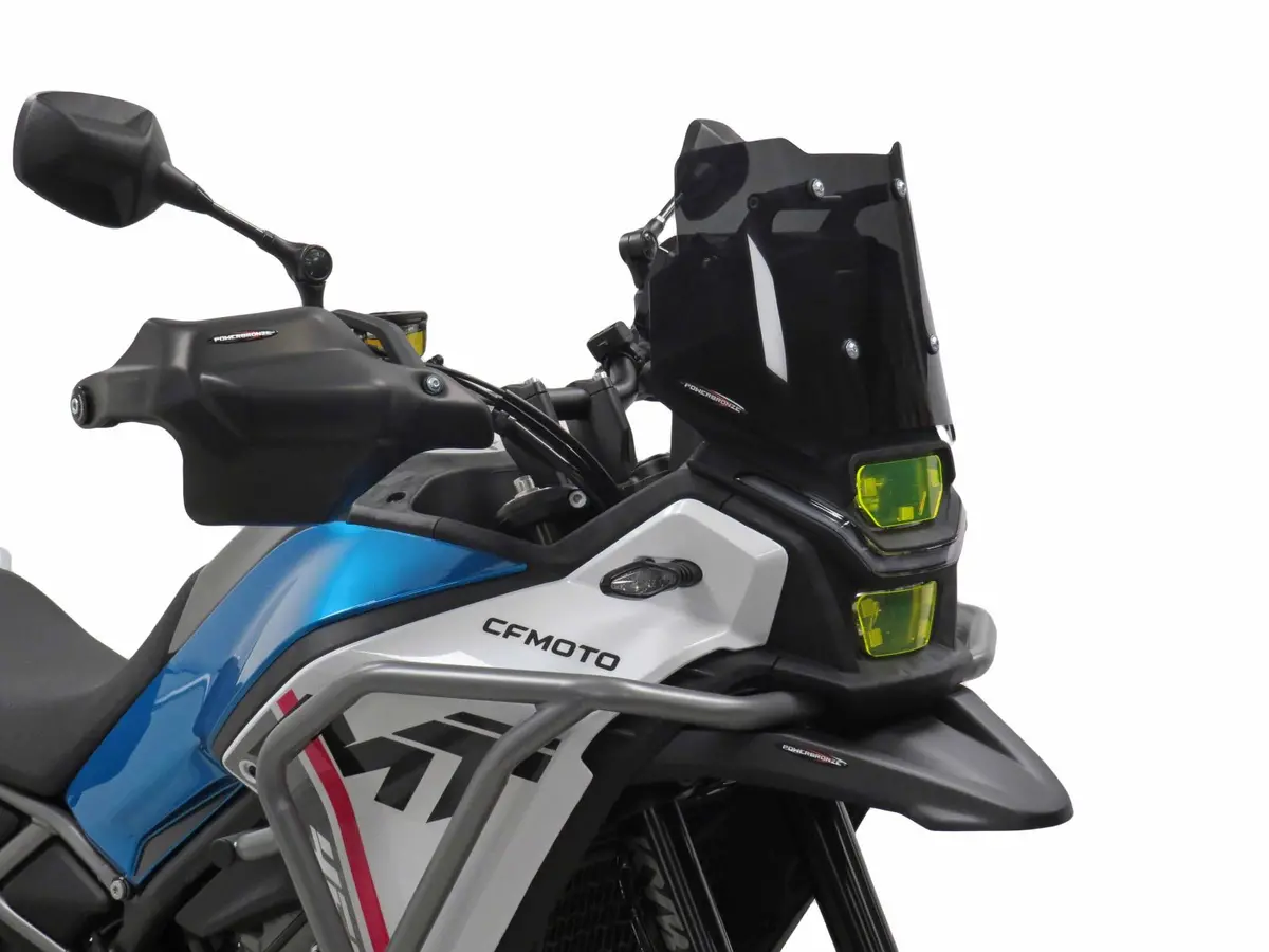 Cf Moto 450 Mt Explore 24-25 Yellow Headlight Protectors By Powerbronze Rrp £41 2