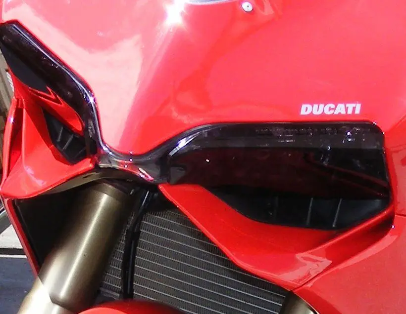 Ducati  899 Panigale     14-2015  Clear Headlight Protectors By Powerbronze Rrp £36 1