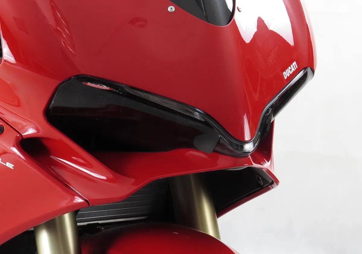 Ducati  1299 Panigale     15-2017  Clear Headlight Protectors By Powerbronze Rrp £36 1