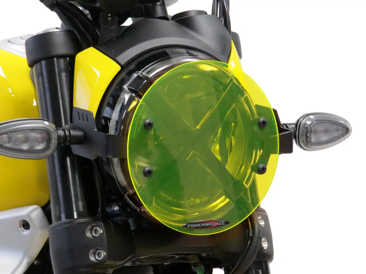 Ducati Scrambler 800 23-25  Clear Headlight Protectors By Powerbronze Rrp £51 1