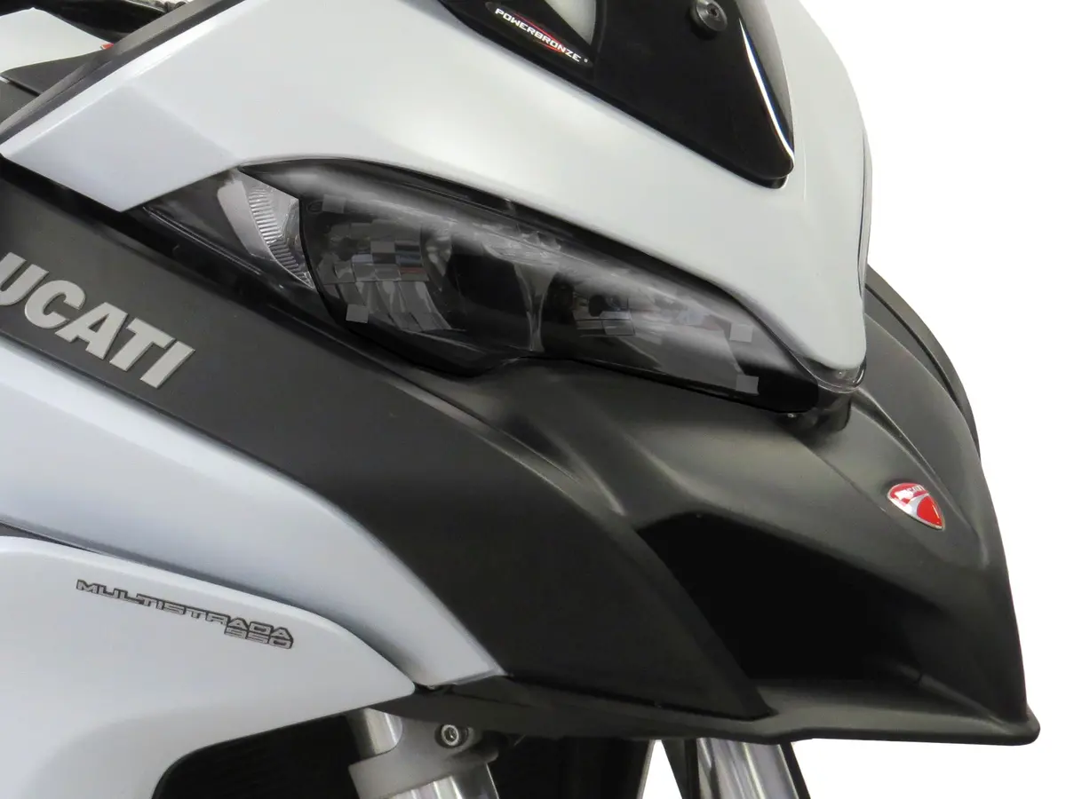 Ducati  Multistrada 950  17-2021  Clear Headlight Protectors By Powerbronze Rrp £36 1