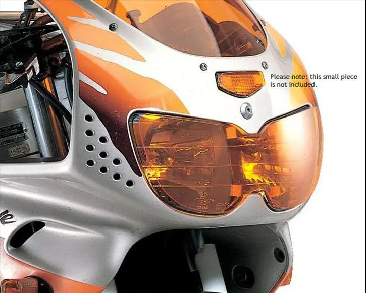 Fits Honda Cbr900rr  94-1997  Yellow Headlight Protectors Powerbronze Rrp £41 1