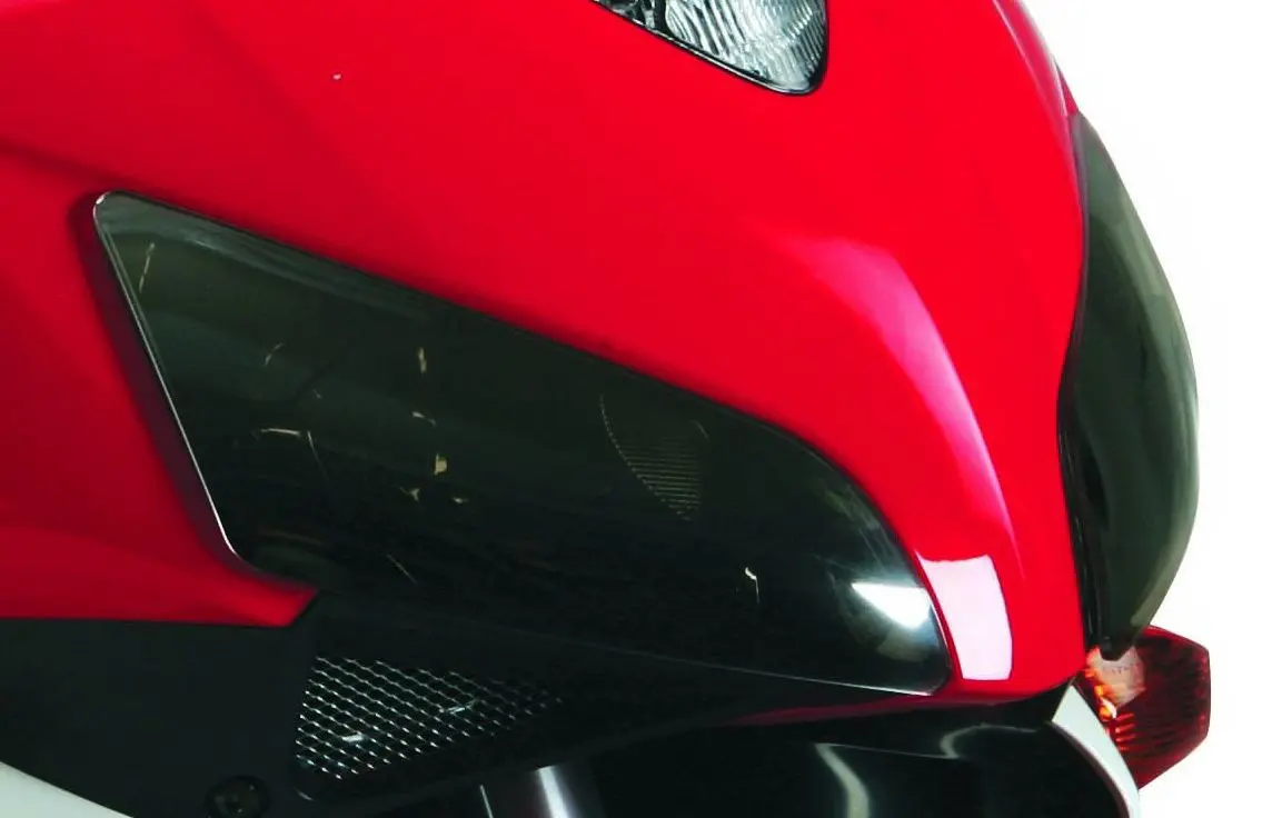 Fits Honda Cbr600 Rr 03-2006 Clear Headlight Protectors By Powerbronze Rrp £36 1