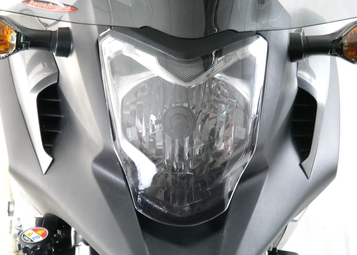 Fits Honda Nc700x   12-2014  Light Tint Headlight Protectors Powerbronze Rrp £36 1