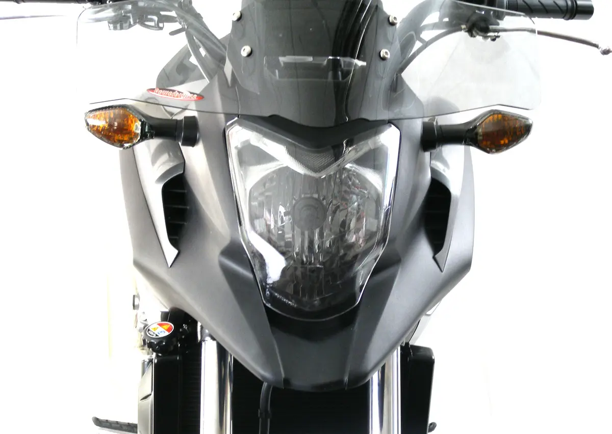 Fits Honda Nc700x 12-2014 Clear Headlight Protectors Powerbronze Rrp £36 2