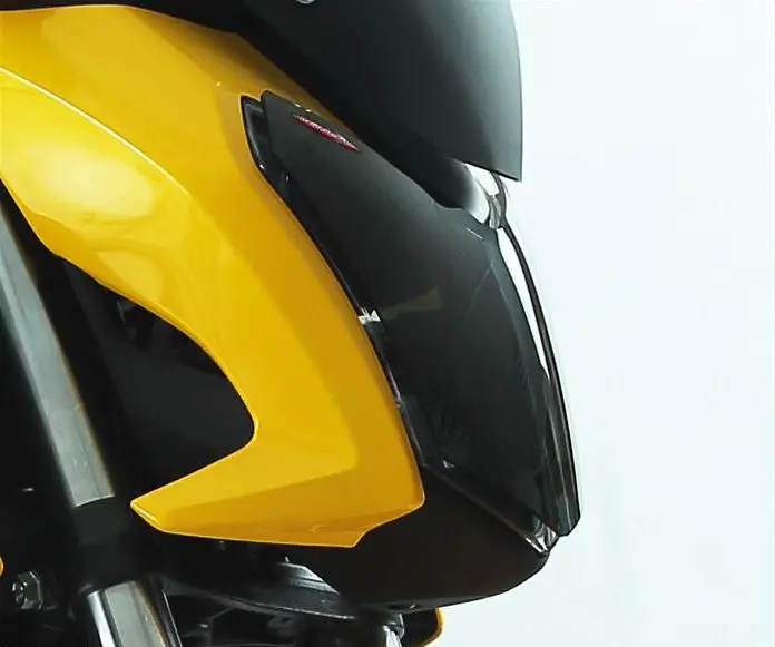 Fits Honda Cb650 F 14-2016  Dark Tint Headlight Protectors By Powerbronze Rrp £36 1