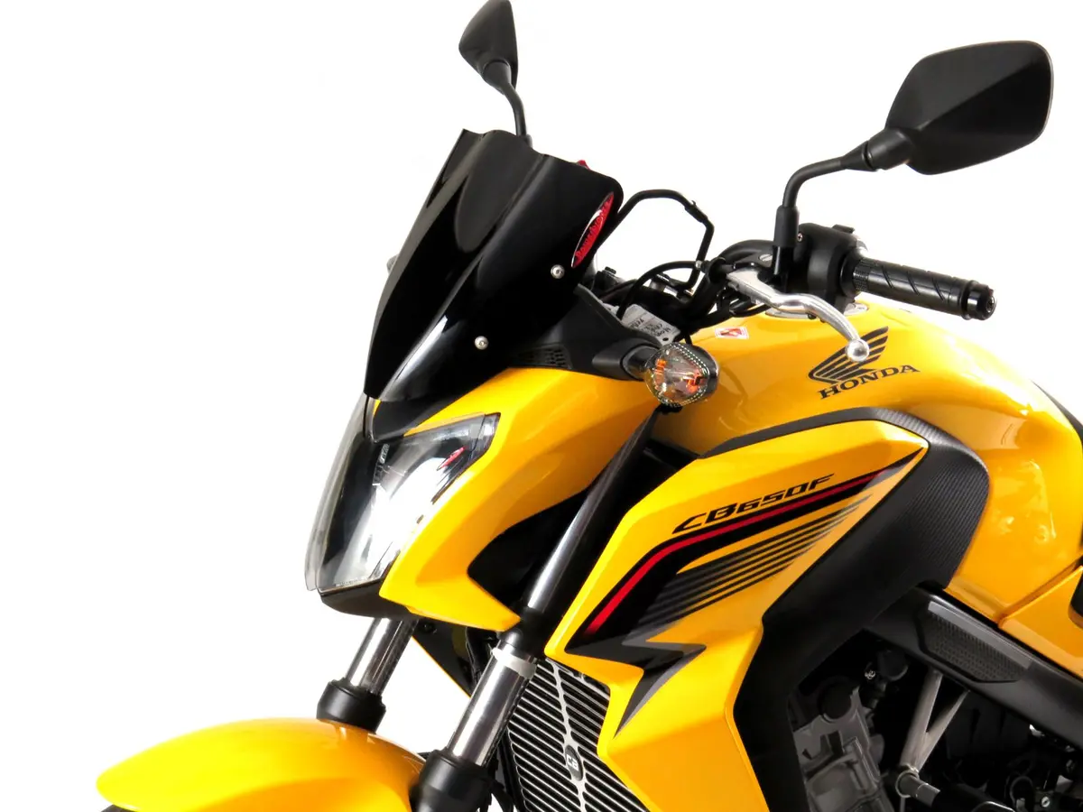 Fits Honda Cb650 F 14-2016  Light Tint Headlight Protectors By Powerbronze Rrp £36 1