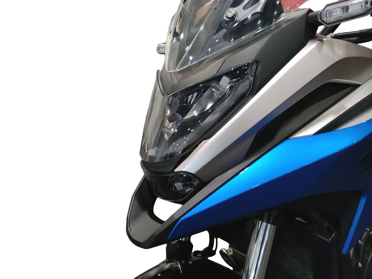 Fits Honda Nc750x (2 Piece)  21-2024 Dark Tint Headlight Protectors By Powerbronze 1