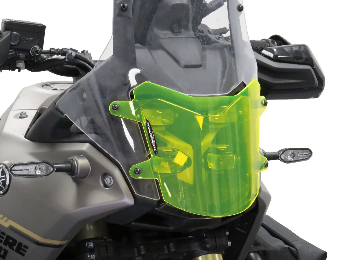 Yamaha Tenere 700 2025 >  Yellow Headlight Protectors Powerbronze Rrp £55 1
