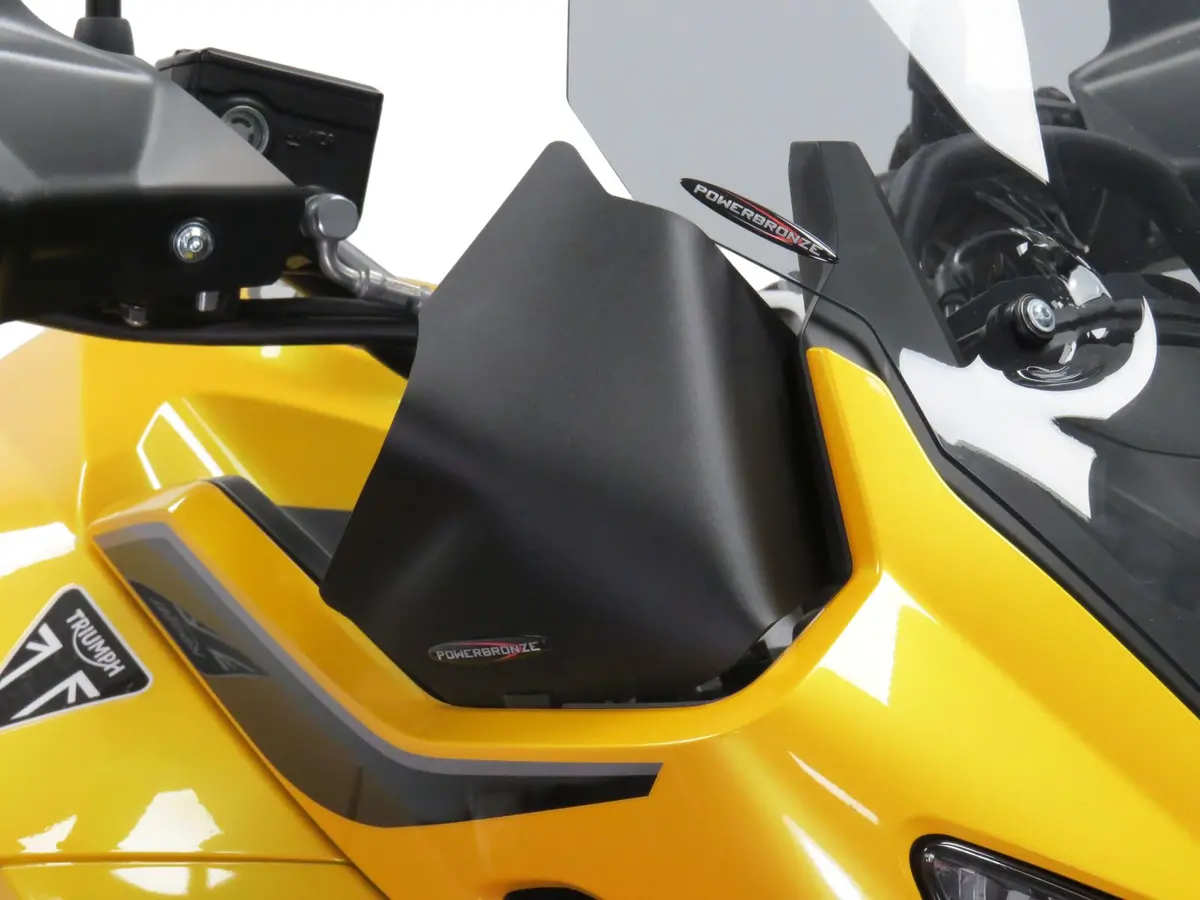 Triumph Tiger Sport 800 25> Dark Tint Wind Deflectors By Powerbronze. 2