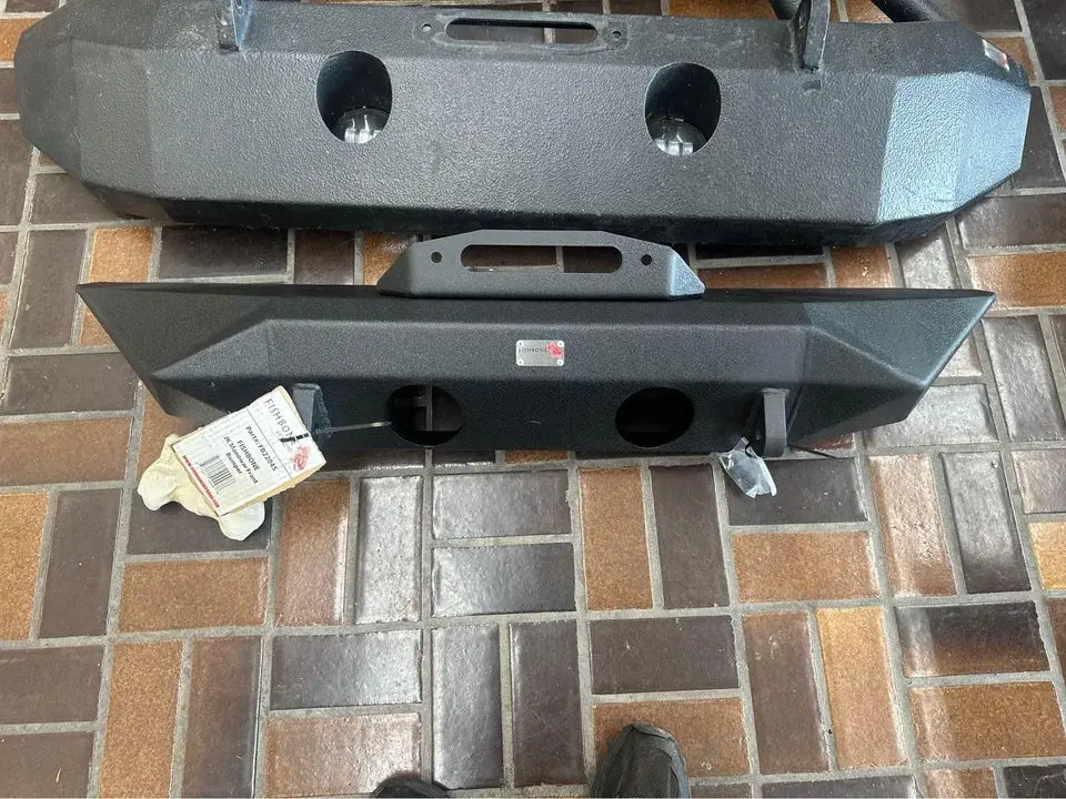 Fishbone Offroad 2007-2018 Jeep Wrangler Jk & Wrangler Unlimited Jku Manowar Front Winch Bumper 1