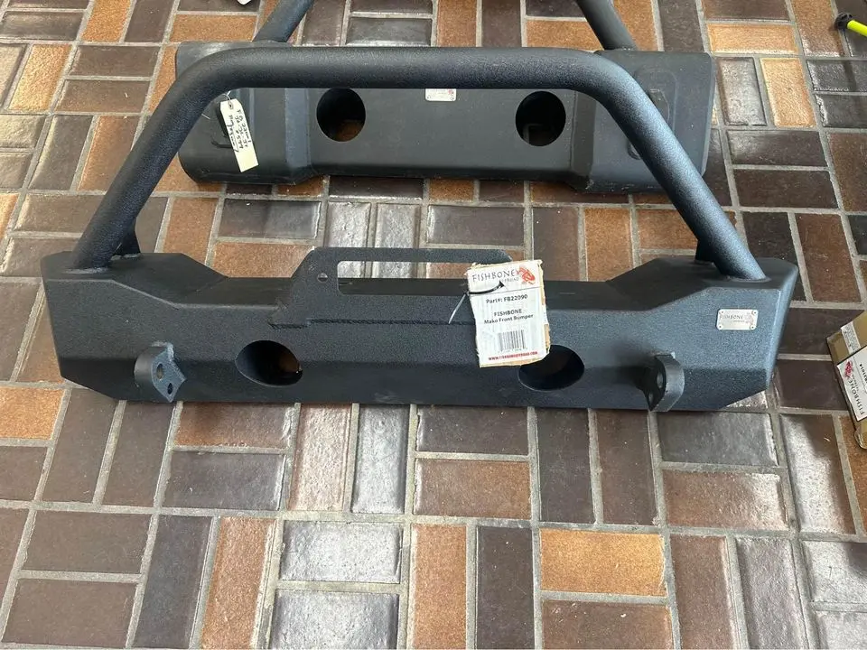 Fishbone Fb22090 2018-Current Jeep Wrangler Jl Jlu &2020-Current Jeep Gladiator Jt Mako Front Bumper 1