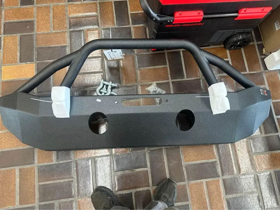 Fishbone Fb22088 2007-Current Jeep Wrangler & 2020-Current Jeep Jt Gladiator Mid-Width Front Bumper 1