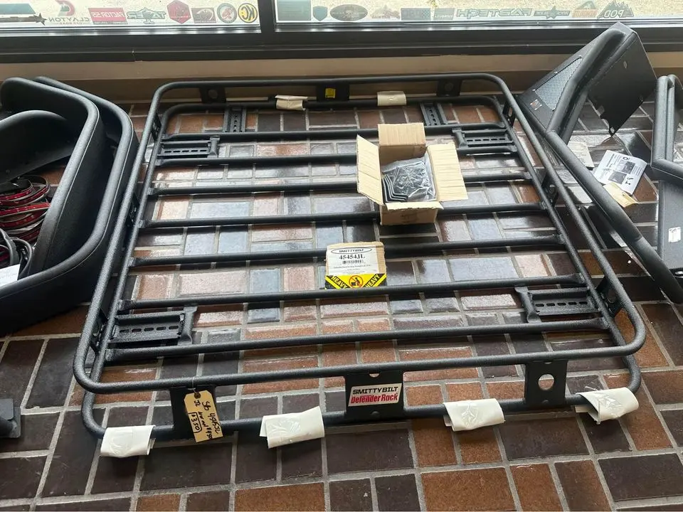 Smittybilt S/B45454jl Jeep Wrangler Jl Jlu Roof Rack 1