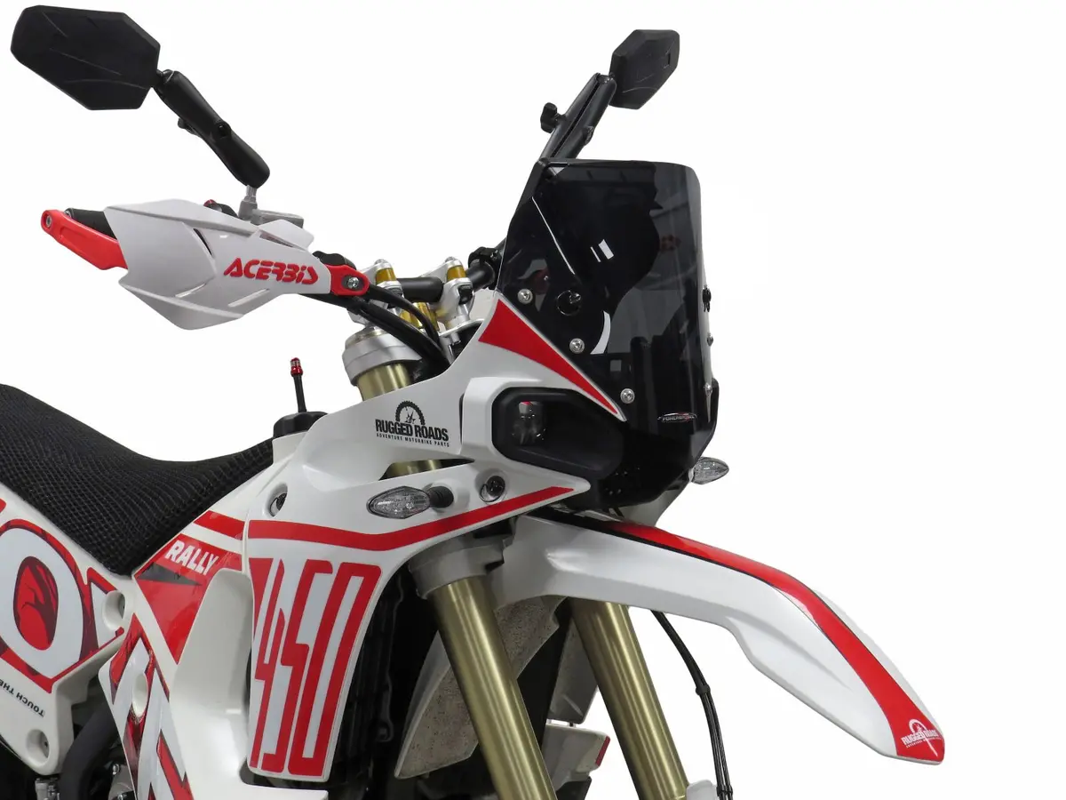 Kove 450 Rally Pro  23-2025 Dark Tint Sports (270Mm) Screen Powerbronze Rrp £87 1