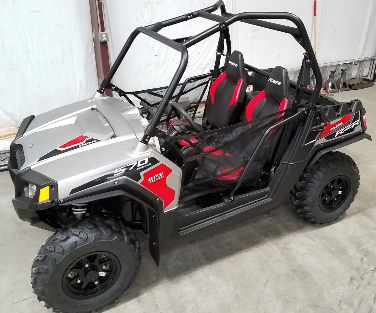 Polaris Rzr 570 Trail 2014-2017 Mud Flaps / Fender Extensions, Front & Rear 1