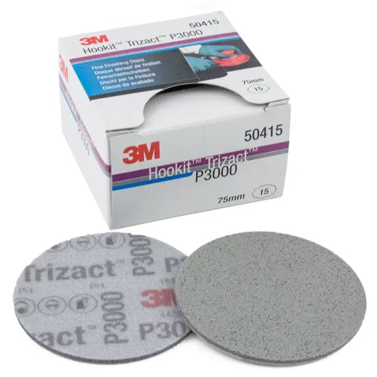 3M Trizact Fine Finishing Foam Disc P3000, 75Mm 1