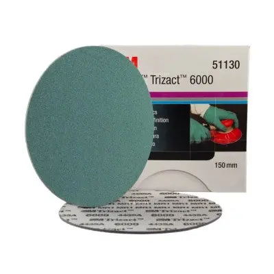 3M Trizact Fine Finishing Foam Disc P6000,150Mm 1
