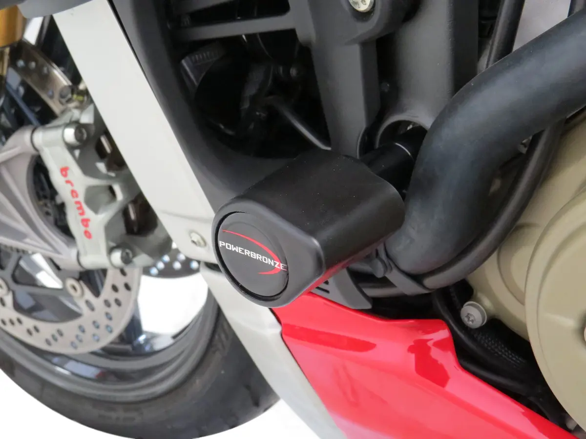 Ducati Streetfighter V4s 20-2022 Black High Impact Crash Protection By Powerbronze Rrp £83 2