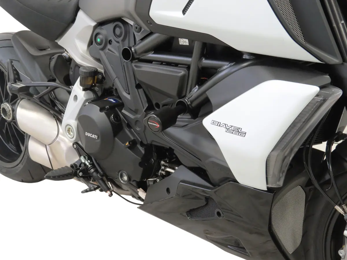 Ducati Diavel 1260 S Black High Impact Crash Protection By Powerbronze Rrp £134 2