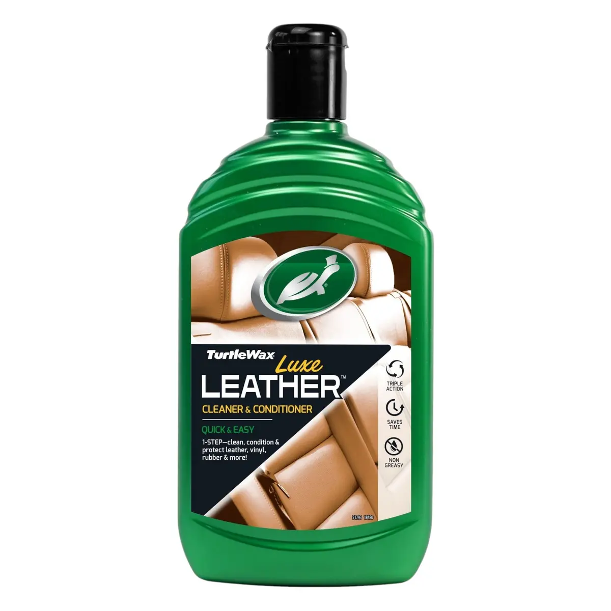 Turtle Luxe Leather Cleaner & Conditioner 500Ml 1