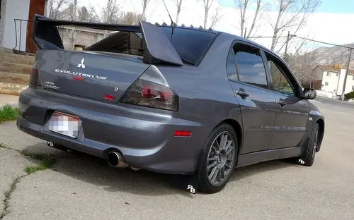 Mitsubishi Lancer Evolution Viii, Ix 2003-2007 (Evo 8/9) Rally Mud Flaps 1