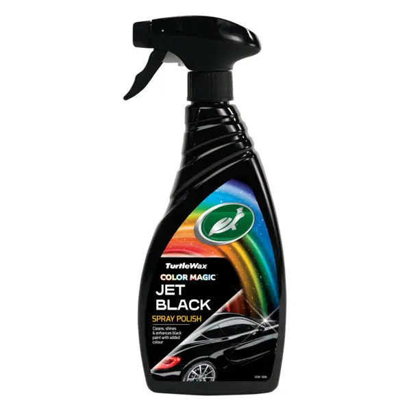 Turtle Jet Black Spray Polish Hybrid 500Ml 2