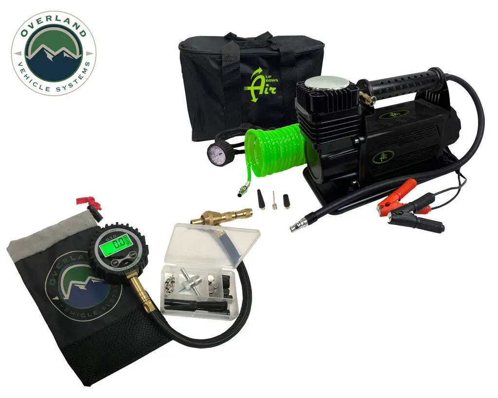 Air Compressor System 5.6 Cfm And Digital Tire Deflator - Combo Kit 55-1001 1