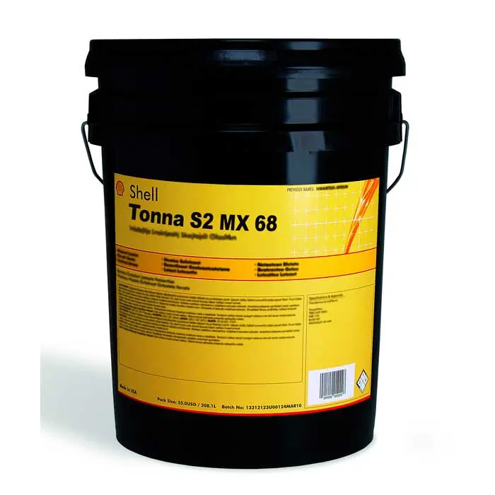 Shell Tonna S2 Mx 68 Machine Tool Slideways Oil - 5 Gallon 1