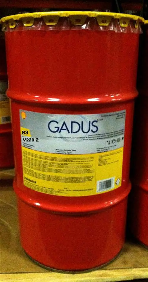 Shell Gadus S3 V220c 2 Multi-Purpose Grease - 110 Pound Keg 1
