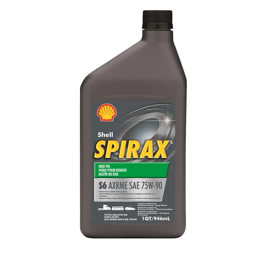 Shell Spirax S6 Axrme 75W-90 Gl-5 Synthetic Axle Oil - Case Of 12 (1 Qt) 1
