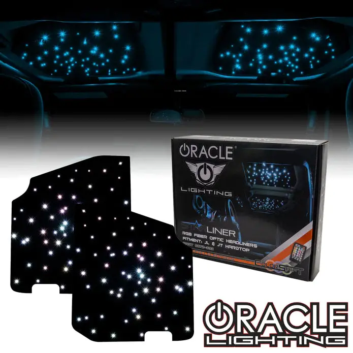 Oracle Lighting Starliner Colorshift Fiber Optic Hardtop Headliner-Wrangler Jl And Gladiator Jt 5872-333 1