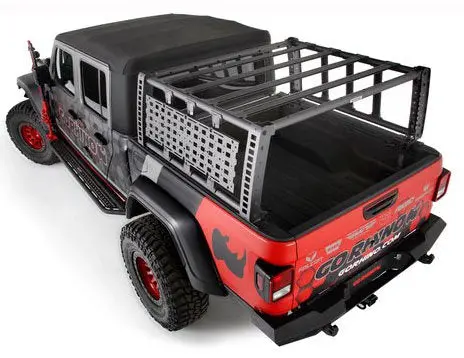 Go Rhino 5950000T Xrs Overland Xtreme Bed Rack-Full Size For 20-21 Jeep Gladiator Jt 1