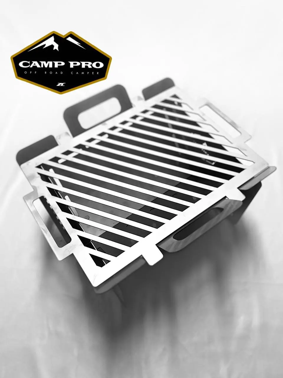Asador Portátil De Mochila. 100% Acero Inoxidable, Incluye Maletín. 1