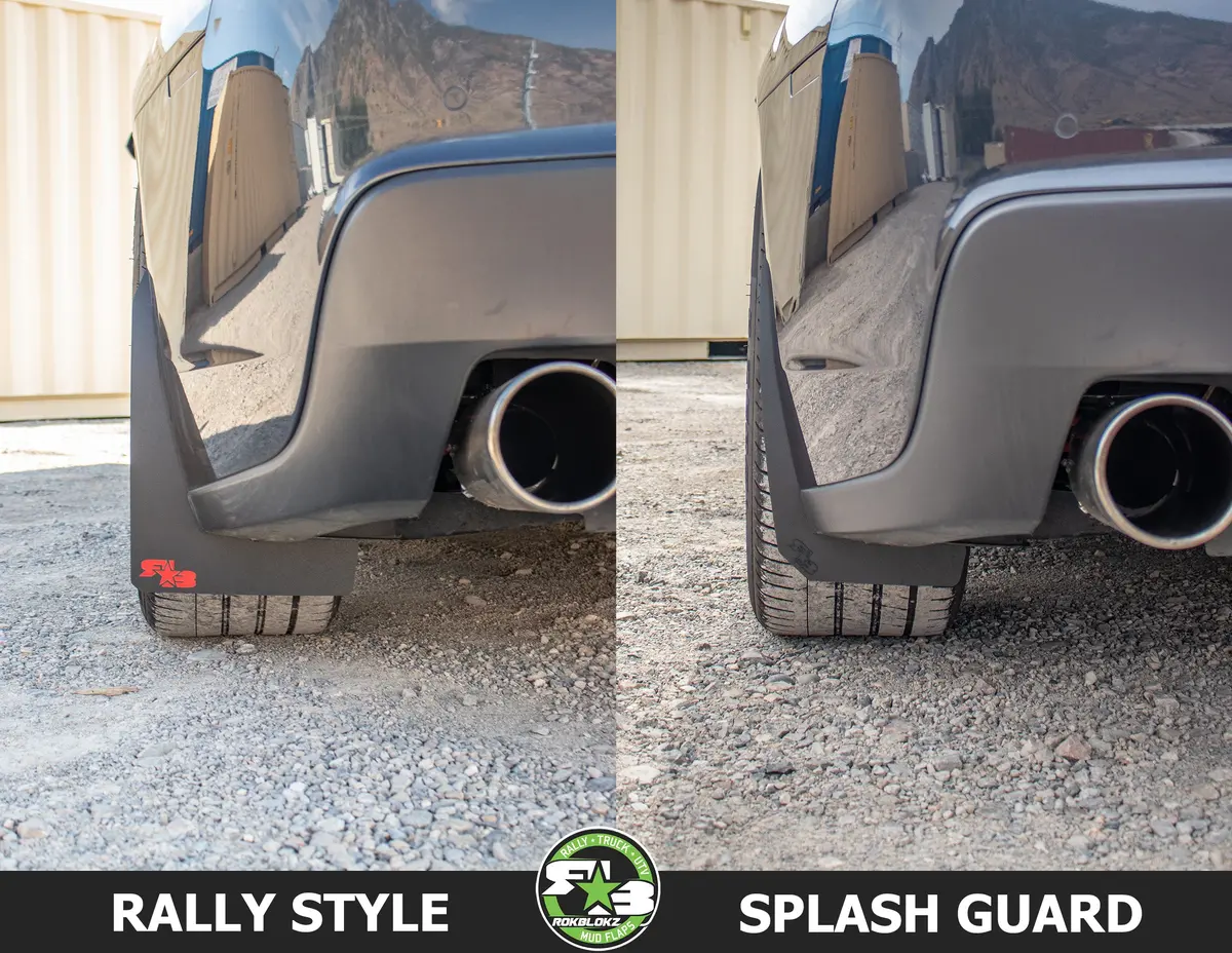 Chevrolet Camaro (5Th Gen) 2014-2015 Splash Guards & Rally Mud Flaps 3