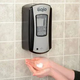 Gojo Hand Soap Dispenser - Ltx Chrome/Black 1200Ml - 1919-04 1