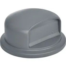 Global Industrial™ Plastic Trash Can Dome Lid - 32 Gallon Gray 1
