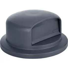 Global Industrial™ Plastic Trash Can Dome Lid - 44 Gallon Gray 1