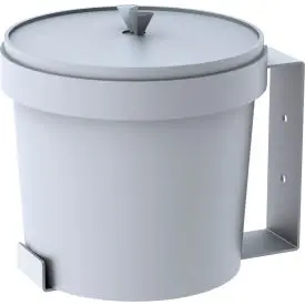 Global Industrial™ Bucket Wipe Dispenser Wall Bracket - For Use With Wipe Bucket 641492/641543 1