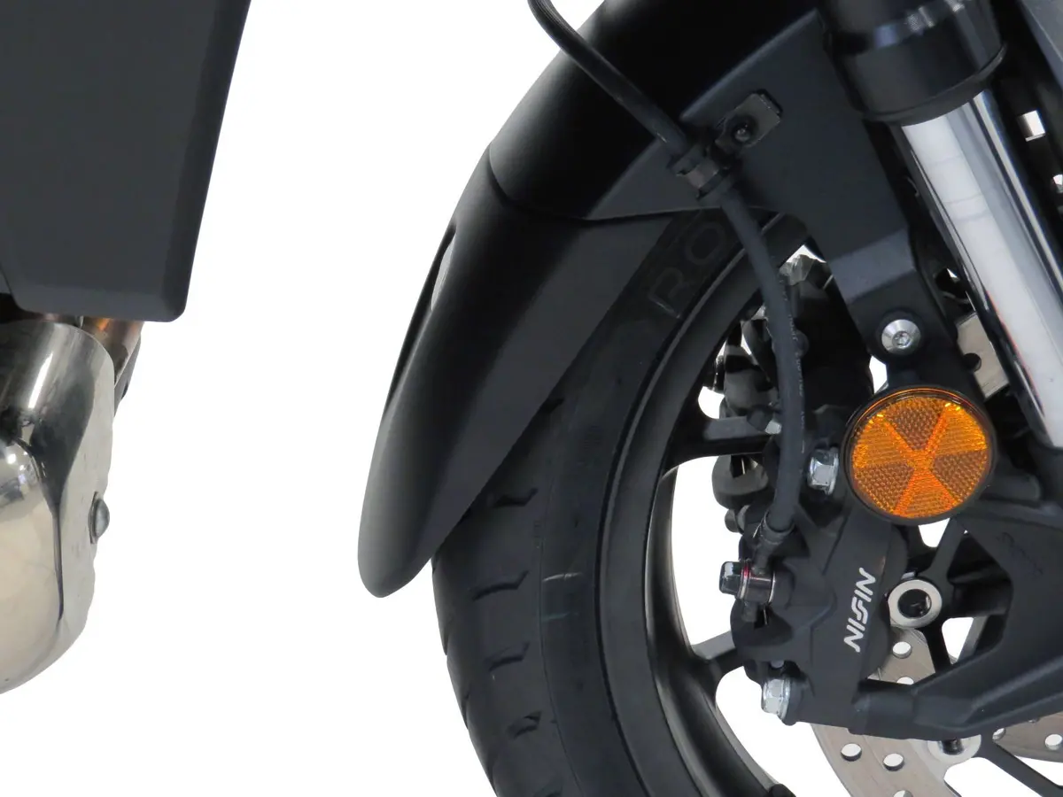Fits Honda Nt1100 22-2024  Gloss Black Mudguard/Fender Extender By Powerbronze 1