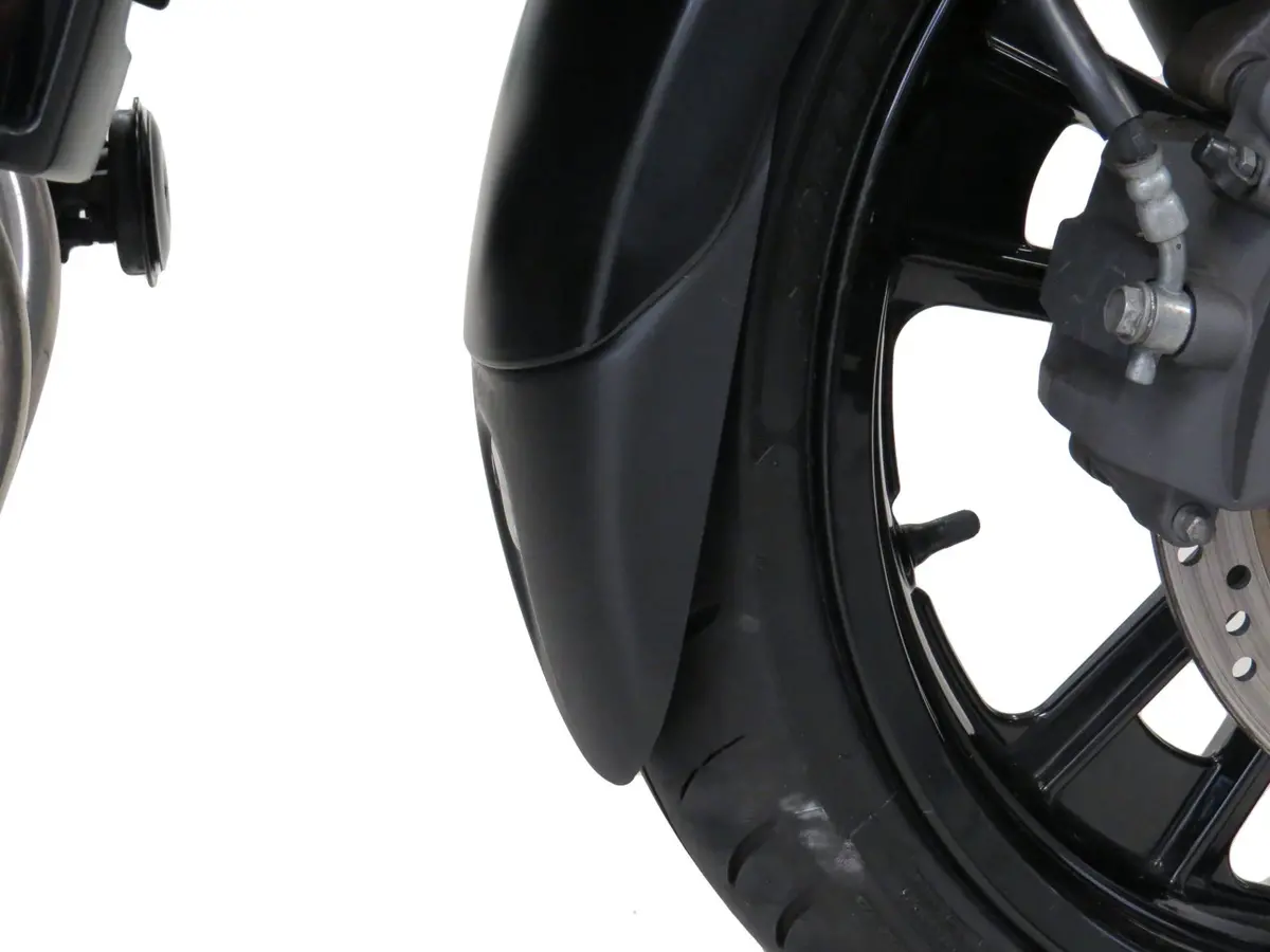 Kawasaki Vulcan S 18-23 Gloss Black Mudguard/Fender Extender By Powerbronze 1