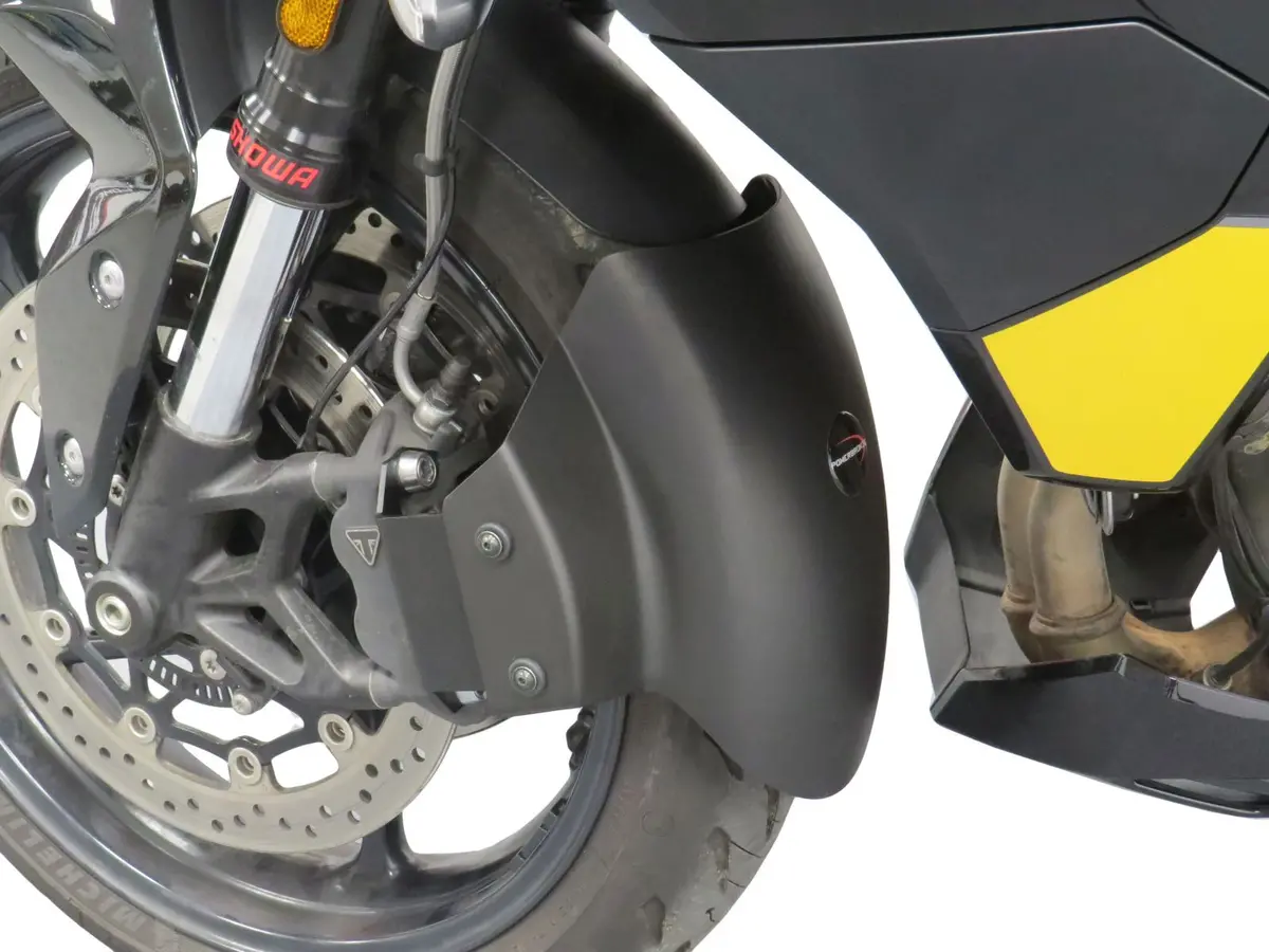 Triumph Tiger Sport 800 25 > Matt Black Mudguard/Fender Extender By Powerbronze 2