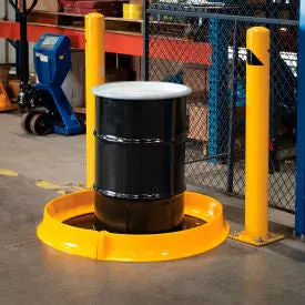 Global Industrial™ High Profile Connectable Spill Berm, 5'L X 4"W X 4-1/2"H 1